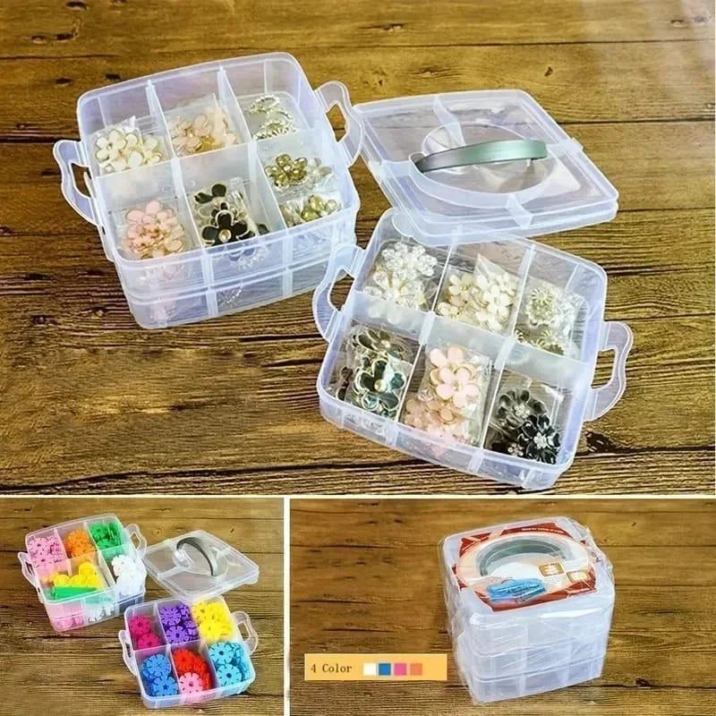 3 Layered Jewelry Organizer Box
