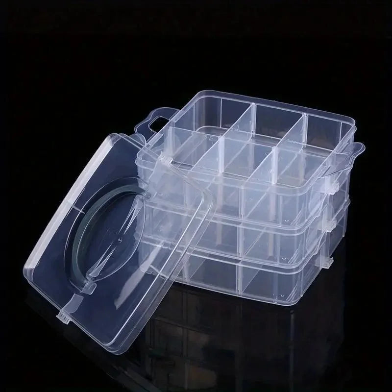 3 Layered Jewelry Organizer Box