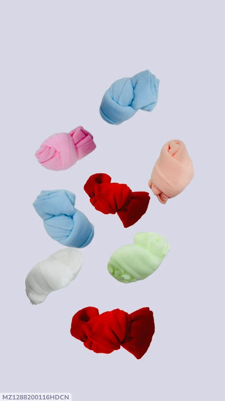 Baby Plain Socks, Pack Of 10