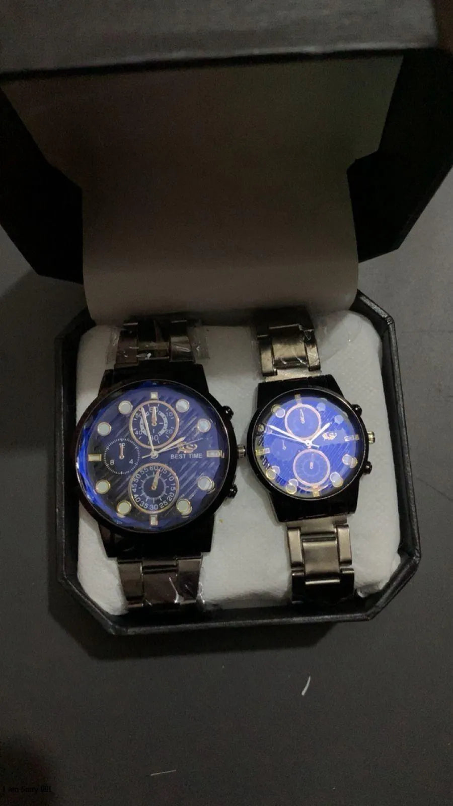 Couple Watches Set - 2 Pcs  for Men & Women