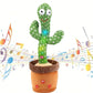 Double Sided Dancing Cactus Plush Toy