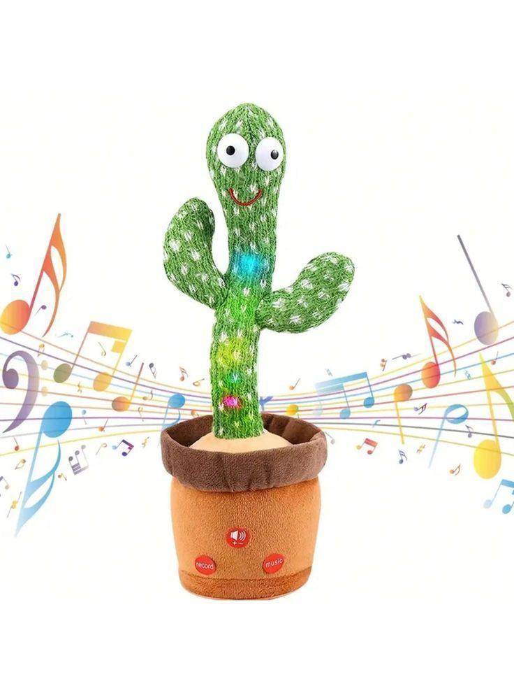 Double Sided Dancing Cactus Plush Toy