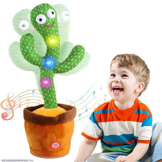 Double Sided Dancing Cactus Plush Toy
