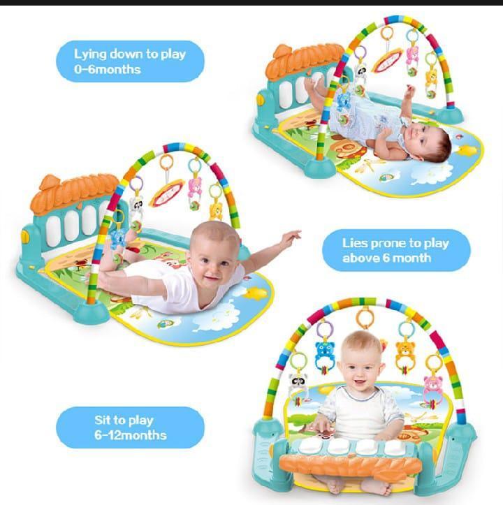 Double Sided Multicolor Play Mat – Kids’ Fun & Playtime Mat