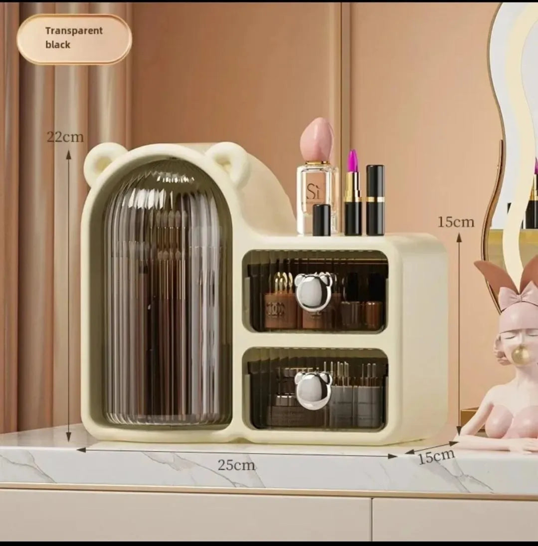 Rotating Makeup Organizer Makeup Plastic Storage Box