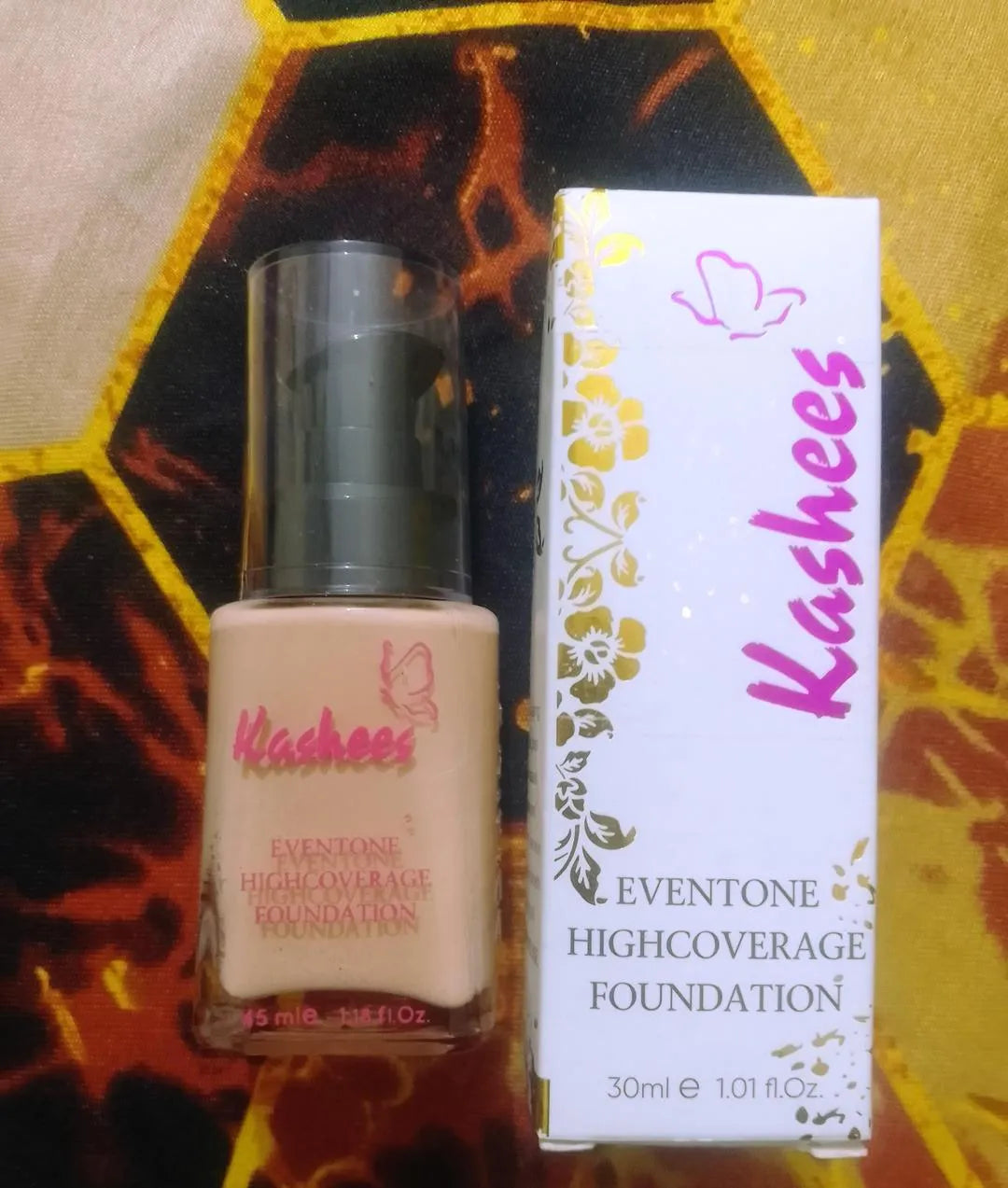 Kashees Eventone High Coverage Creamy Foundation