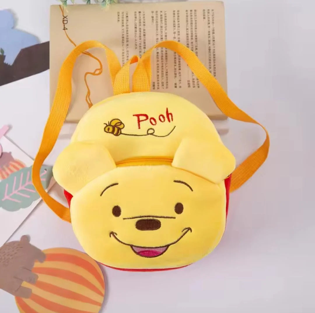 Kid's Pooh Yellow Backpack – Perfect for Boys and Girls