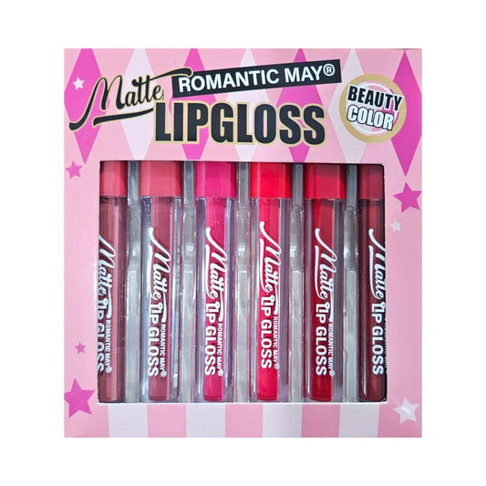 Matt Lip Gloss, Set Of 6