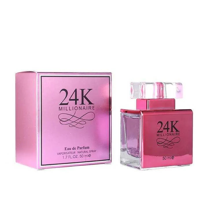 Long Lasting Alcohol-Free Perfume for Women - Refreshing Pink Fragrance