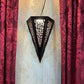 Scone Shaped Wooden Wall Hanging Lamp