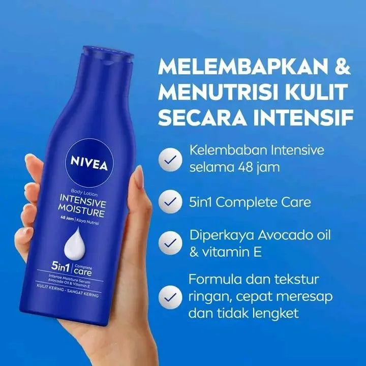 Nivea Intensive Moisture Whitening And Brightening Body Lotion