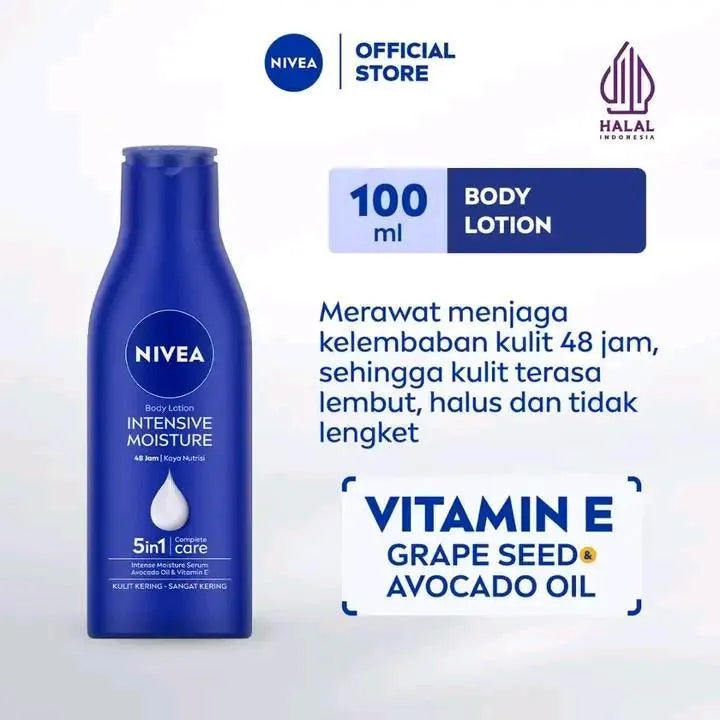 Nivea Intensive Moisture Whitening And Brightening Body Lotion