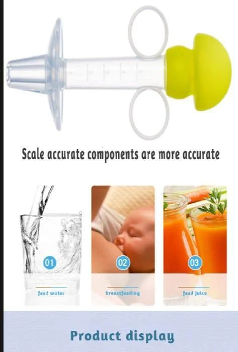 Silicone Medicine Feeder Set