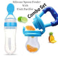Silicone Pacifier And Feeding Spoon Set